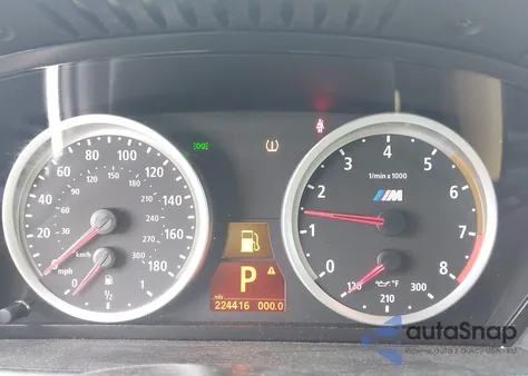 2011 BMW X5 M z USA, uszkodzony, nr VIN 5YMGY0C58BLK26150